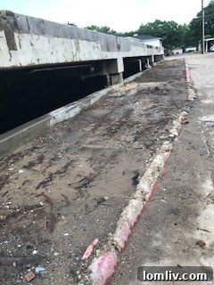 Broken pipe and water damage in a Diplomat Condo