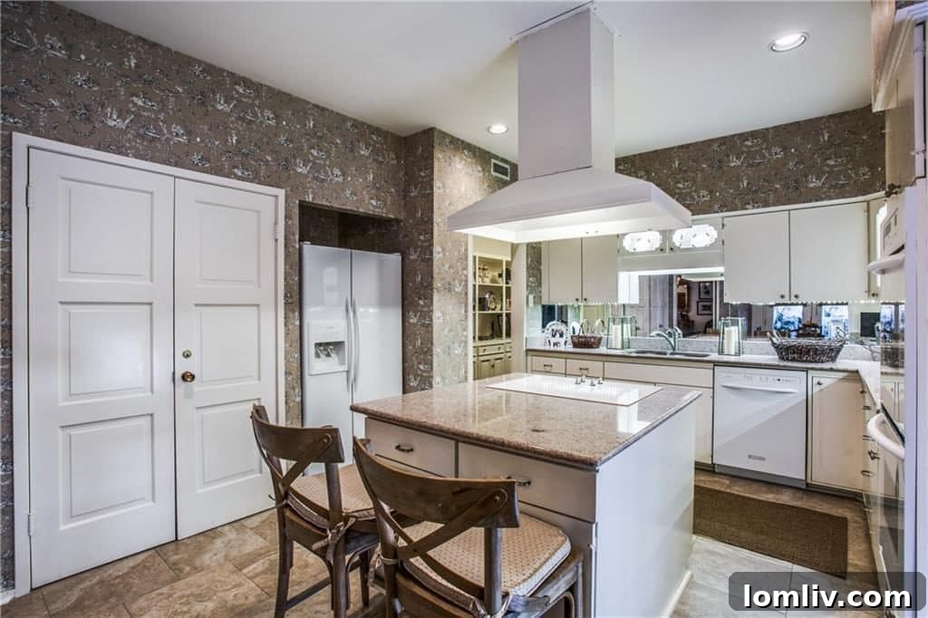 Modern kitchen and dining area in a Diplomat Condo