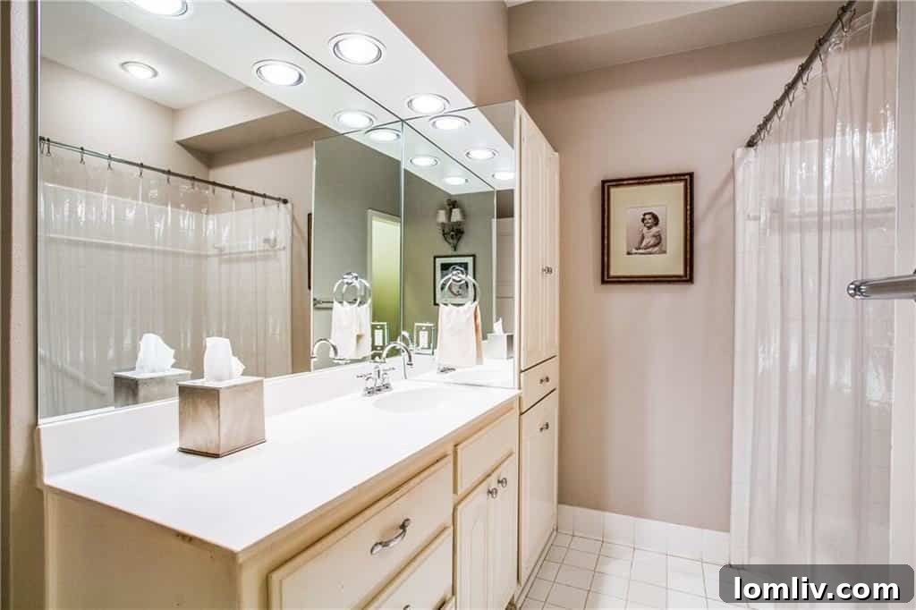 Well-appointed bathroom in a Diplomat Condo unit