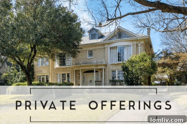 Historic Dallas Home on Lakeside Drive - J.T. Owens Estate