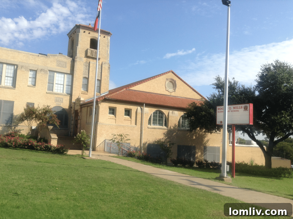 Roger Q. Mills Elementary School exterior
