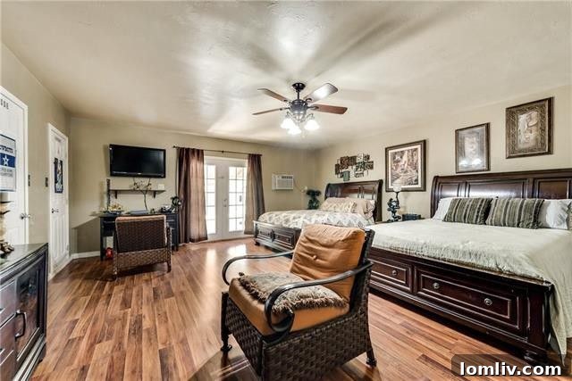 Spacious Master Bedroom Dallas