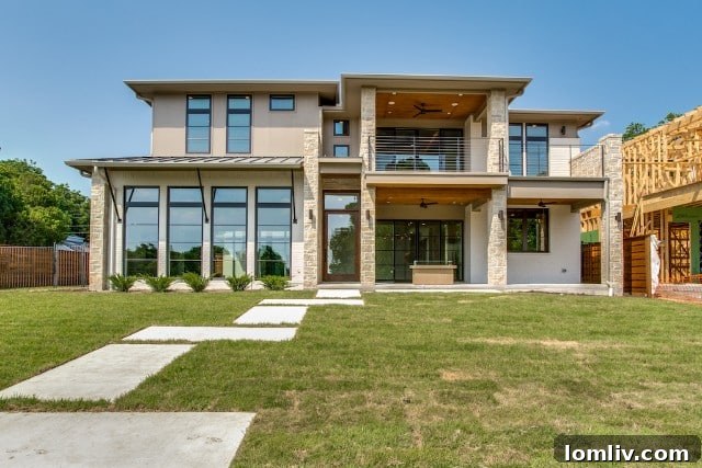 Stunning custom home in Dallas, Texas by Highland Classic Homes