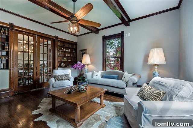 Interior of Historic W.D. Smith Home McKinney