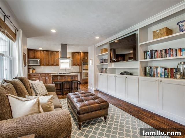 Fully updated modern kitchen with stainless steel appliances and ample cabinetry