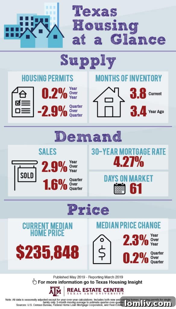Months of Inventory Trend in the Texas Housing Market