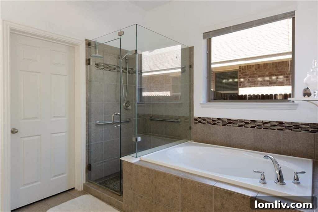 Sleek and functional laundry room with ample storage