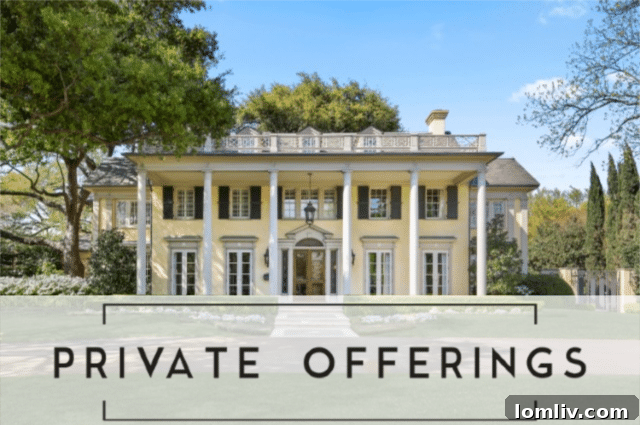 Highland Park Luxury Neoclassical Estate Exterior