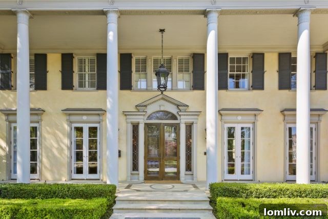 Elegant Highland Park Home Entrance