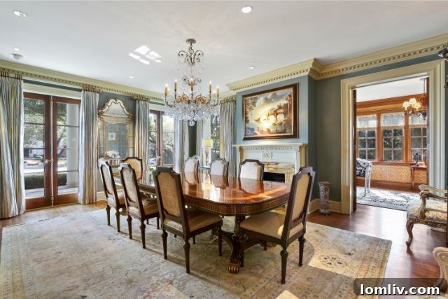 Highland Park Foyer Marble Flooring