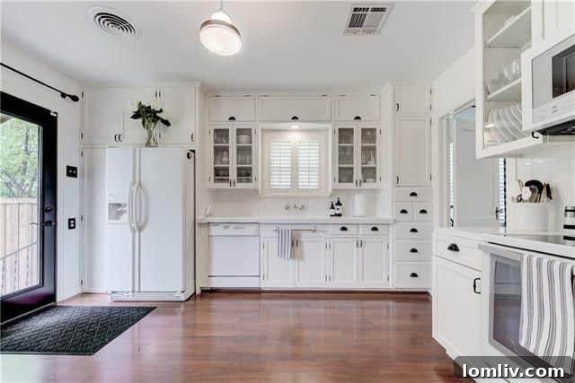 Classic White Kitchen in a Character-Filled Home
