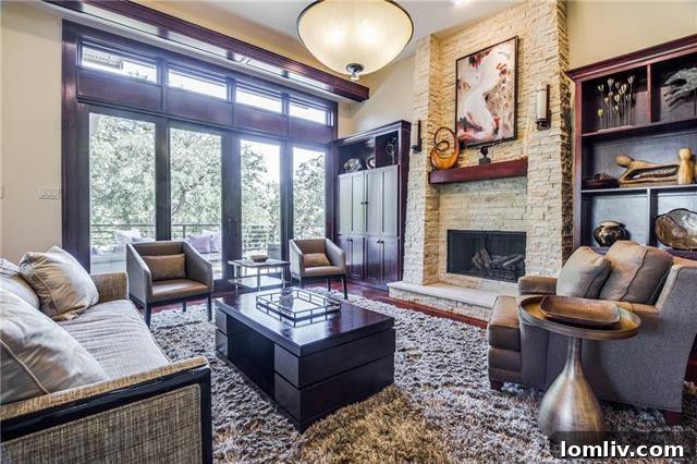 Bright Interior Space with Large Windows in Southlake Estate