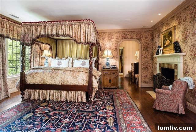 Highland Park's Tudor Treasure: A Storied Past 12 Luxurious Master Bedroom with English Decor