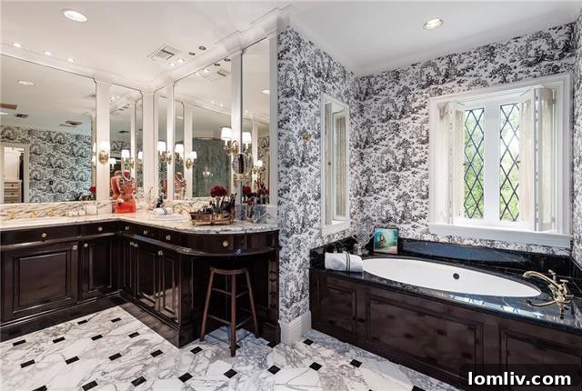 Highland Park's Tudor Treasure: A Storied Past 14 Stylish Dressing Area in the Master Suite