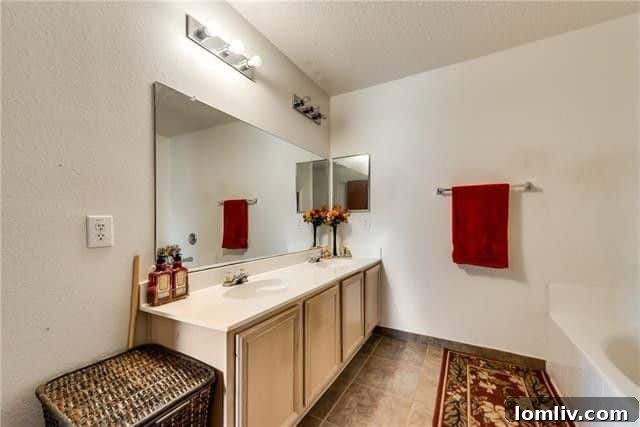 Comfortable master bedroom providing a private retreat at 2824 Quail Run Drive
