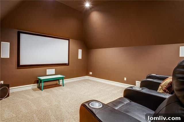 Elegant Upstairs Gallery in Dallas Luxury Real Estate