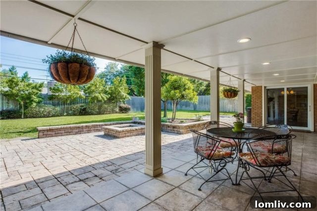 Kramer Zoned Dream Home Steps to School 4 Lush, well-maintained landscaping in the backyard