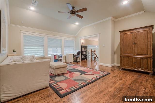 Gourmet kitchen with granite countertops and stainless steel appliances