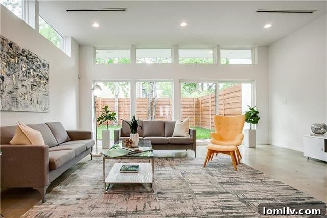 Indoor-Outdoor Living with Glass Wall Dallas