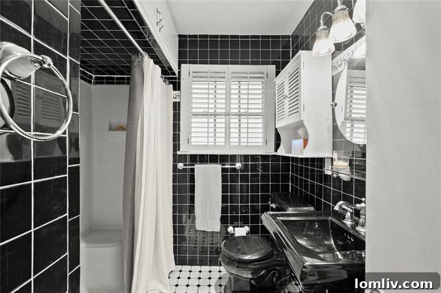 Aqua Drive Cottage Kitchen View with Ample Cabinetry