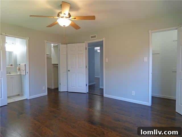 Updated kitchen with granite countertops in Dallas home