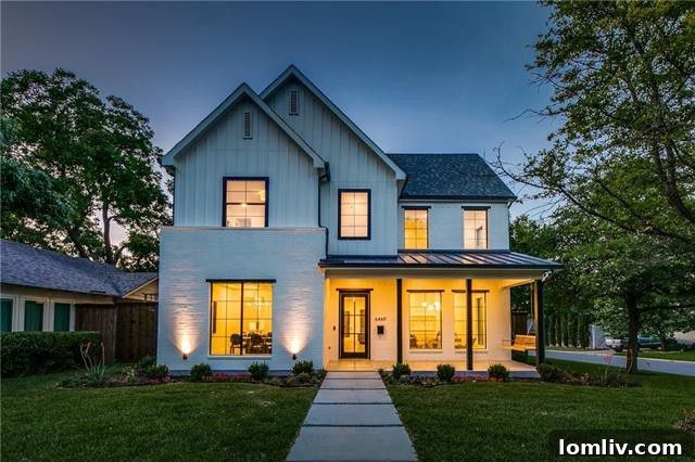 Stunning Modern Farmhouse in Lakewood Dallas