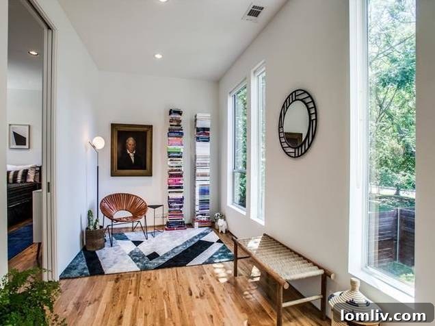 Bedroom with Ample Natural Light