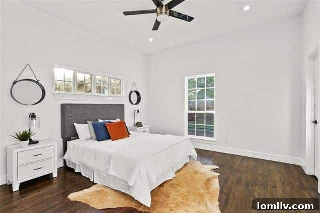 Modernized open concept kitchen with ample counter space and updated appliances