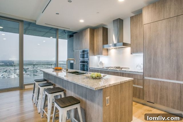 Bleu Ciel Dallas Living Room Views