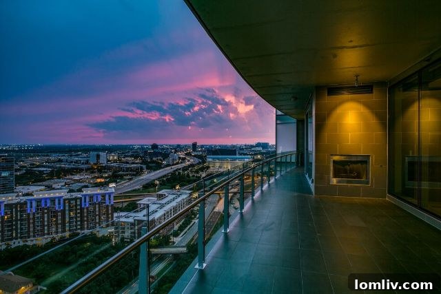 Bleu Ciel Dallas Night Views
