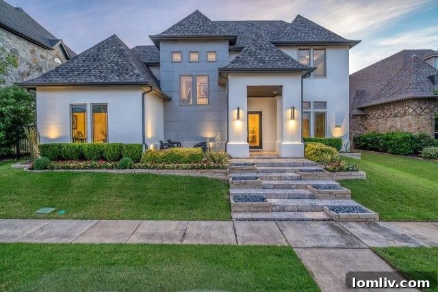 Modern Custom Home in Carillon Southlake