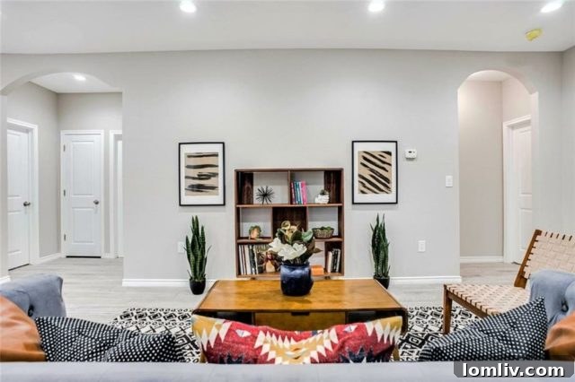 Quality Staging Elements in a Dallas Home