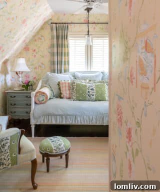 Luxurious living space designed by Kim Armstrong, highlighting rich textiles and elegant furnishings.