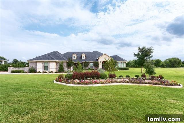 Elegant Exterior of the McKinney Luxury Home