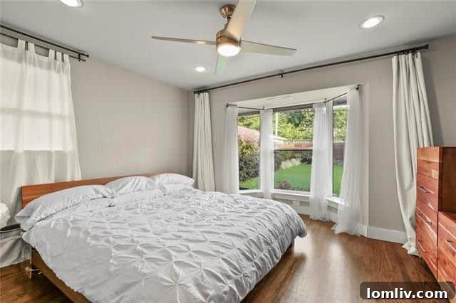 Modern Caruth Terrace Ranch Home Welcomes a Party of Four 5 Expansive Covered Patio and Backyard
