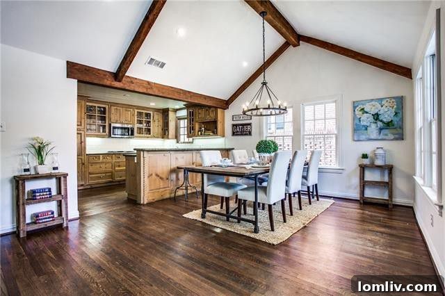 Spacious Open-Concept Kitchen with Island