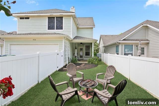 Front Porch and Landscaping at 9812 Cherry Hill