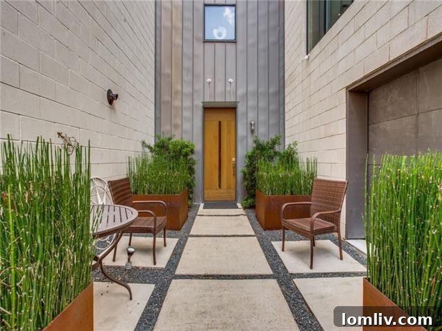 3750 Colvin Court, a modern townhome in Oak Lawn listed by Shelly Brown-Qualls for $619,000