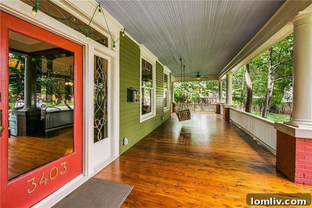 Elegant living room with hardwood floors and intricate moldings in 3403 Knight Street