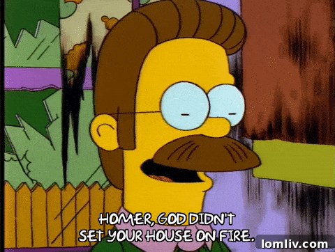 Animated GIF of a person looking surprised or contemplating a decision