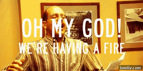 Animated GIF of a man looking confused or deep in thought