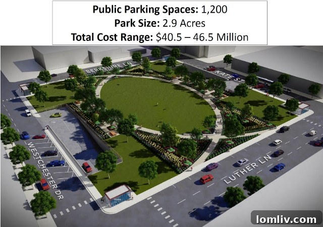 Residents Weigh In at Final Preston Center Parking Garage Meeting 4 PC-Garage-Currrent