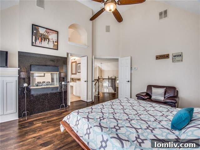 Gourmet kitchen with modern appliances and ample counter space