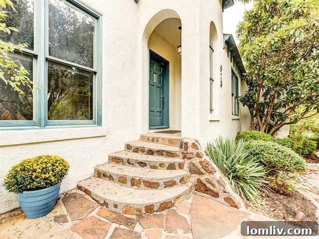 Original Entryway of 918 Valencia Street before Ironwork Addition