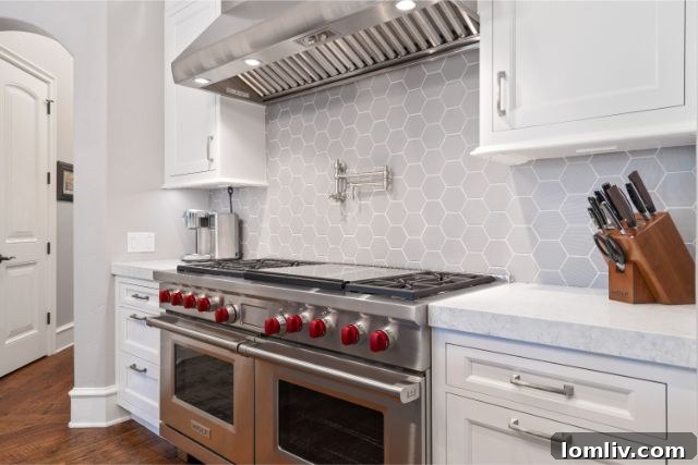 Elegant Dining Area Adjacent to the Gourmet Kitchen
