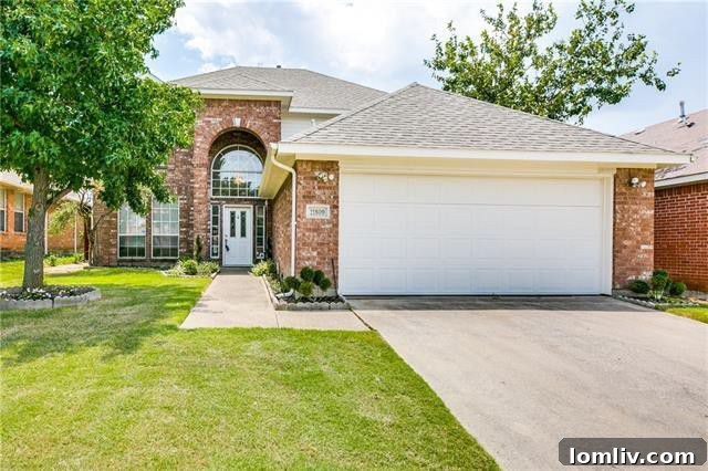 Exterior view of the beautifully remodeled Oak Highland Drive home