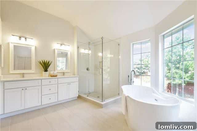 Comfortable bedroom with natural light in Bel Air Drive home