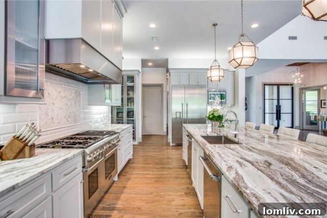 5530 Melshire Drive Dallas TX - Gourmet Kitchen