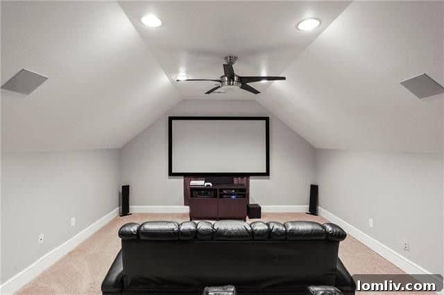 Spacious living area with abundant natural light at Highland on the Creek home