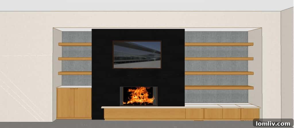 Exquisite Interior Detail and Fireplace Design